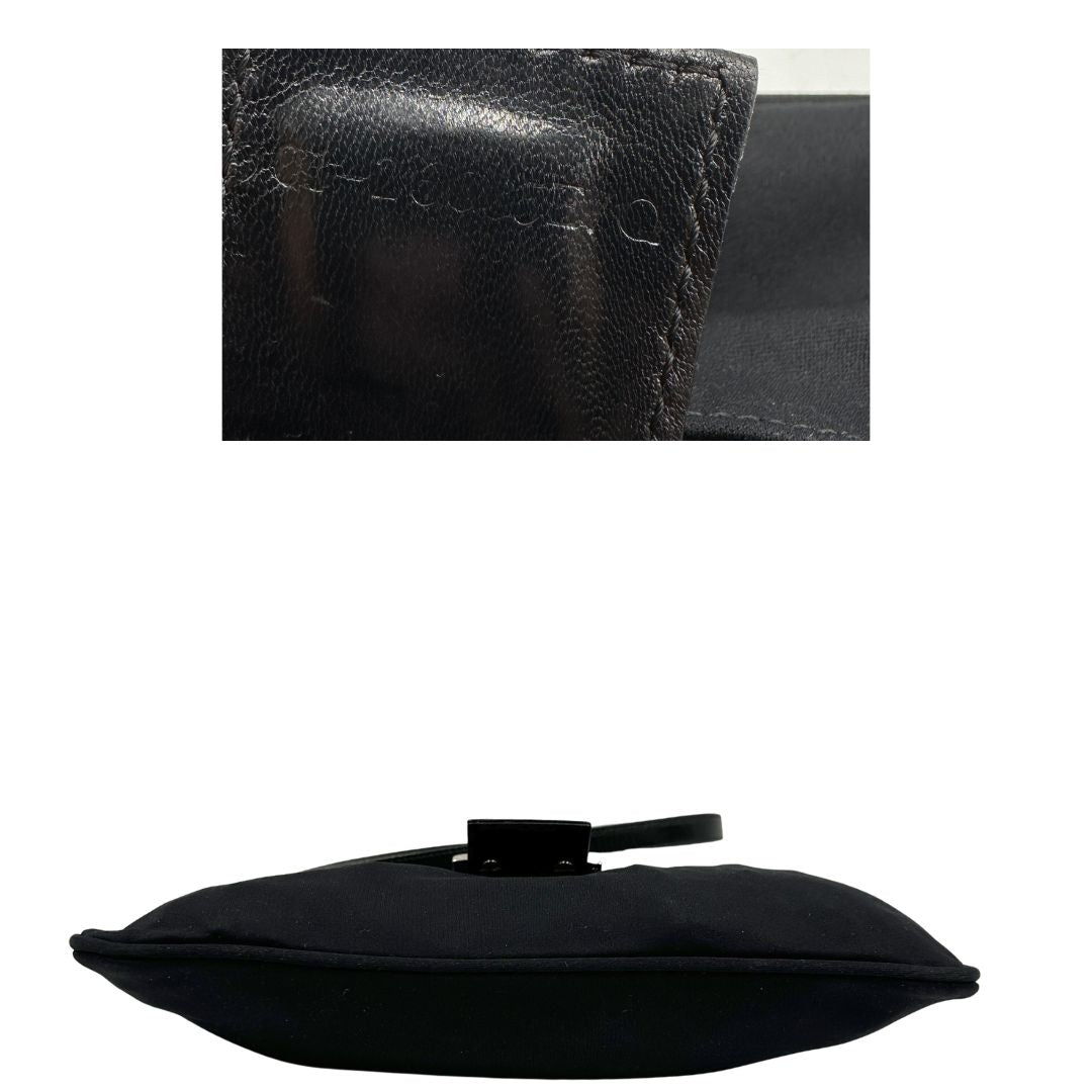 Mini Fendi Baguette nera