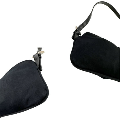 Mini Fendi Baguette nera