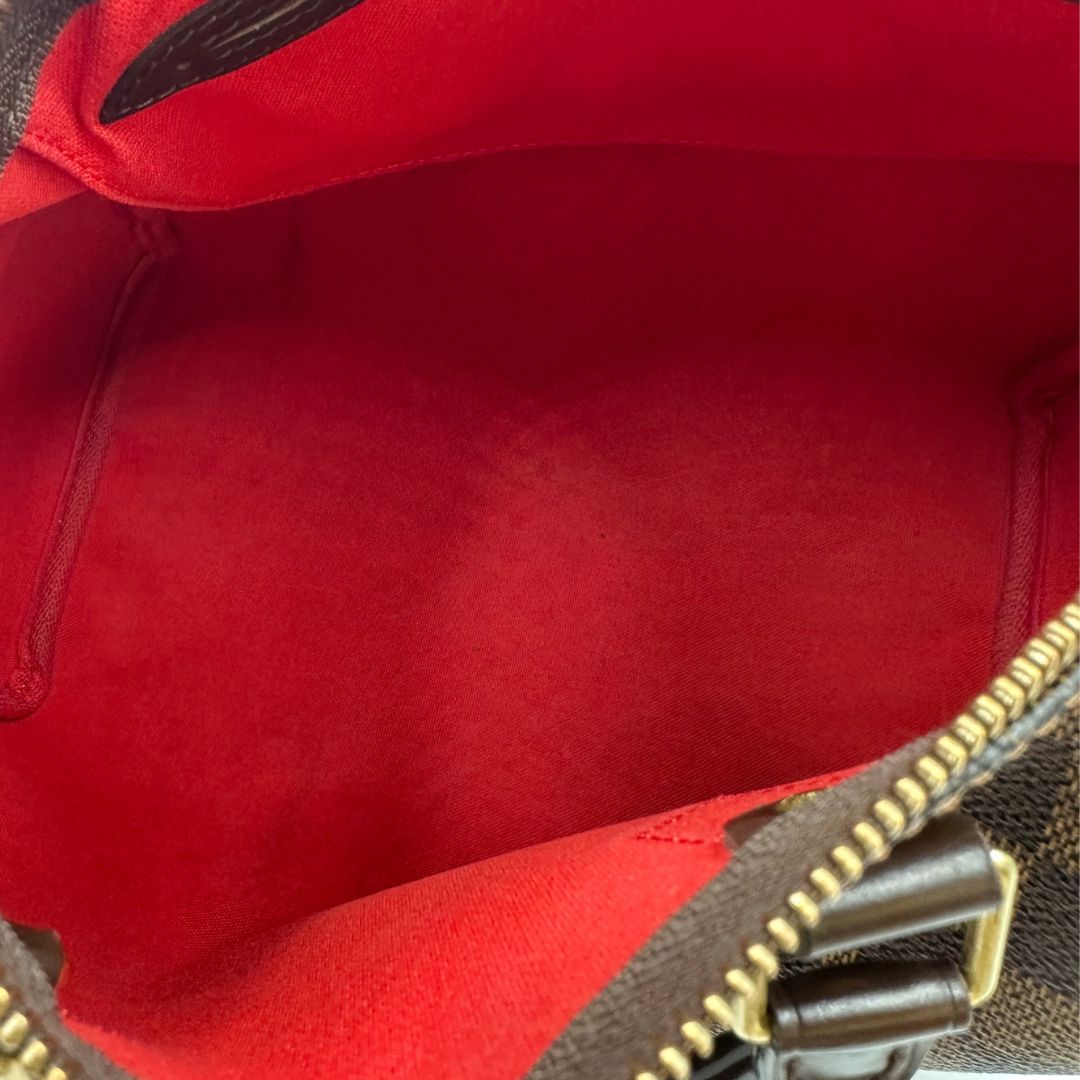 Speedy LV in canvas Damier Ébène nella misura 25.