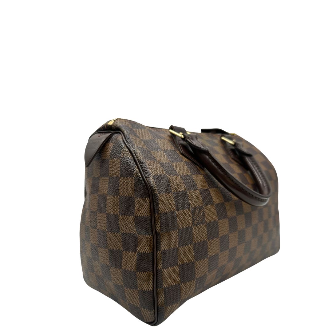 Speedy LV in canvas Damier Ébène nella misura 25.