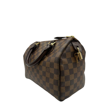 Speedy LV in canvas Damier Ébène nella misura 25.
