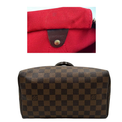 Speedy LV in canvas Damier Ébène nella misura 25.