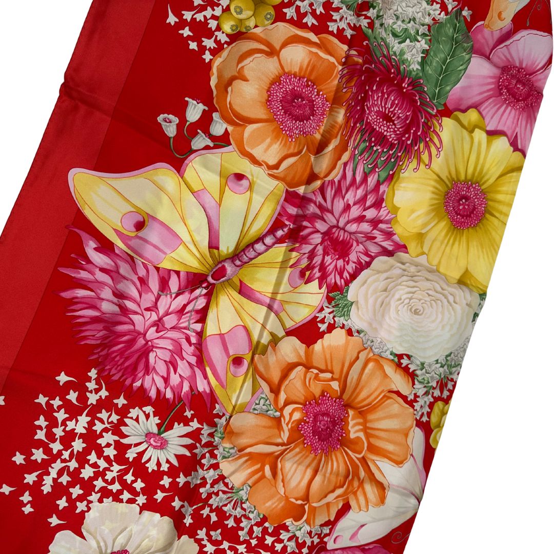 Foulard Salvatore Ferragamo floreale