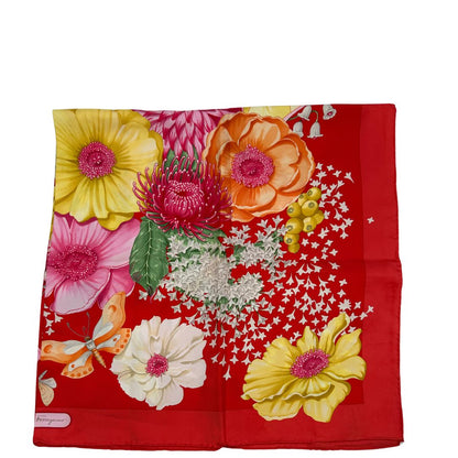 Foulard Salvatore Ferragamo floreale
