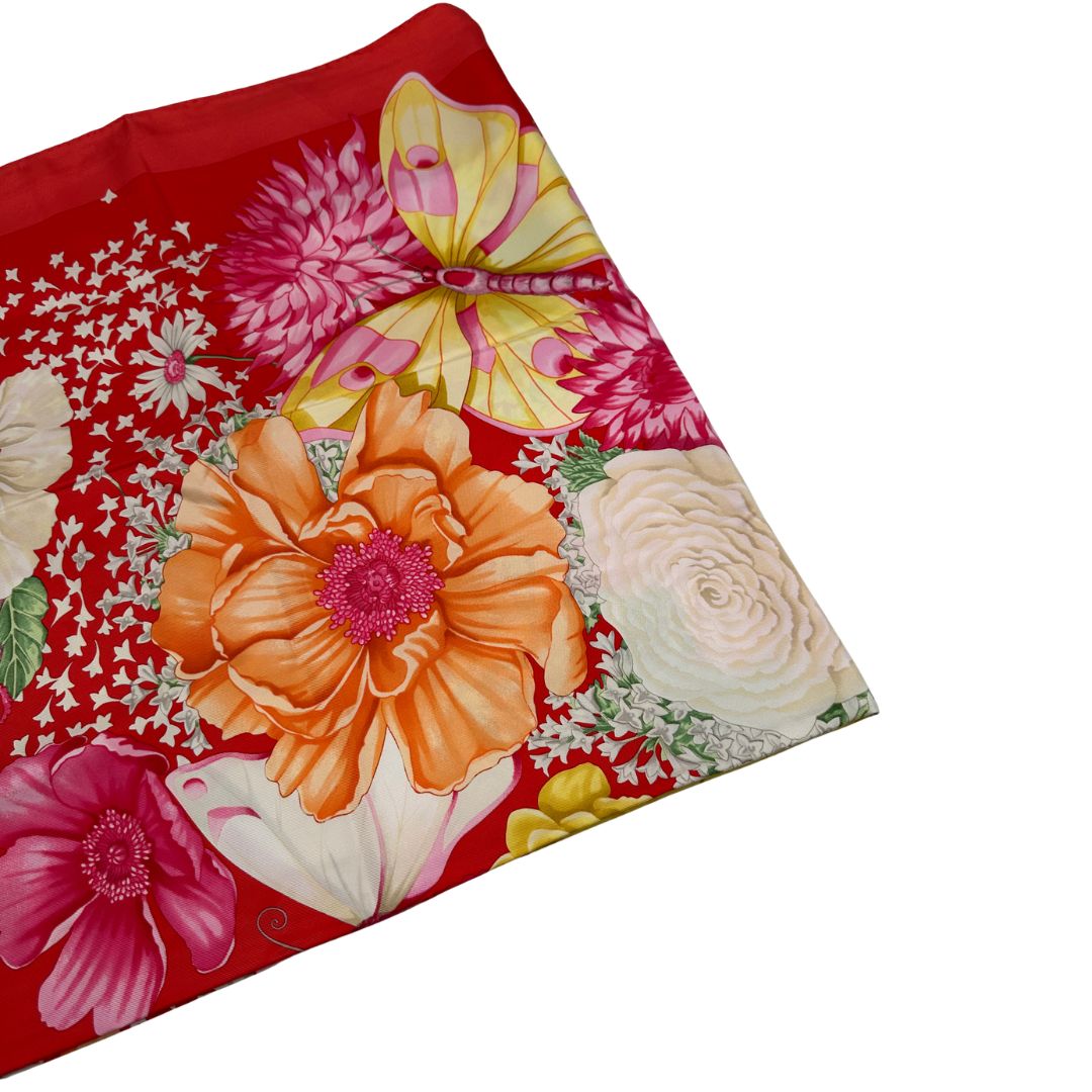 Foulard Salvatore Ferragamo floreale