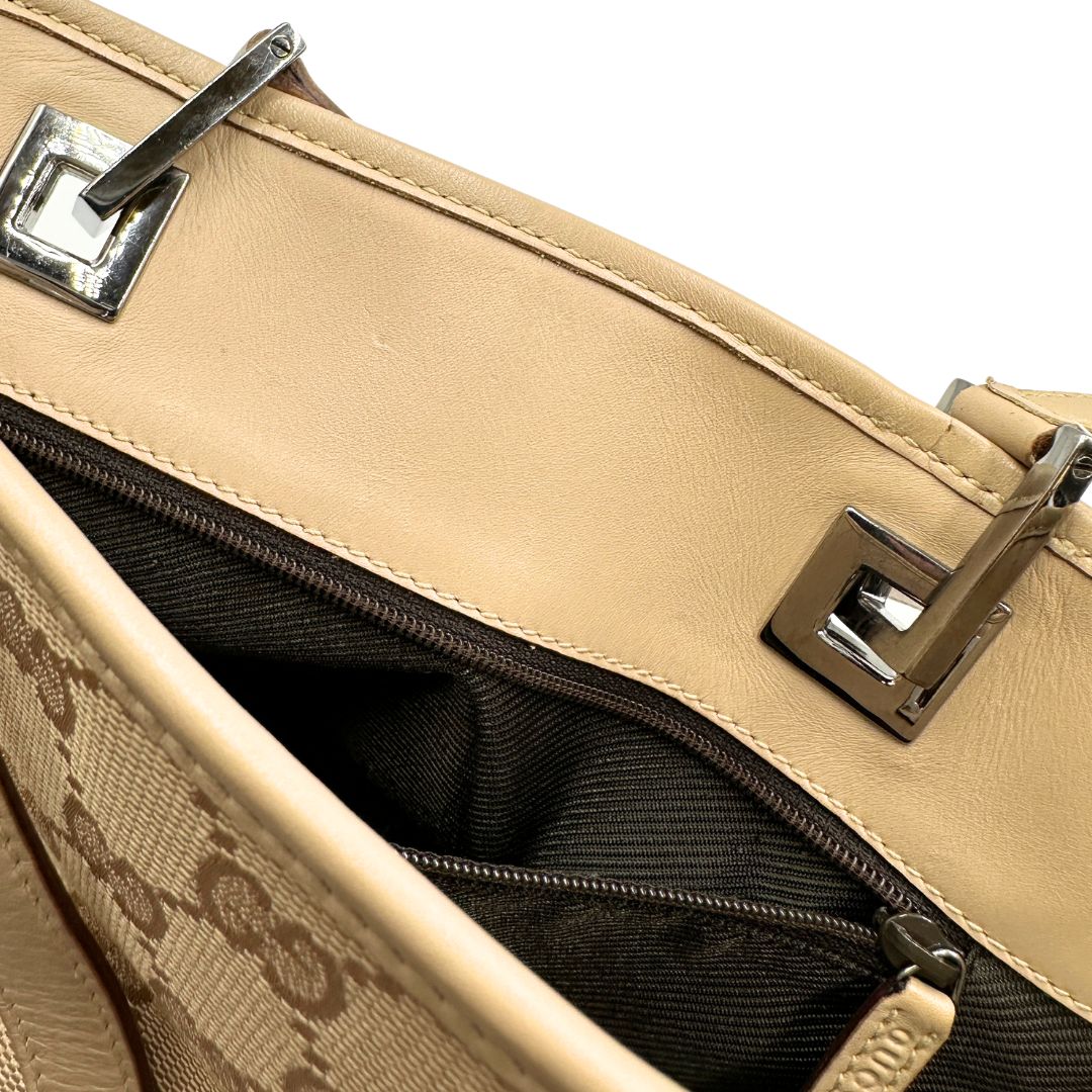 Tote Mini Gucci Eclipse beige
