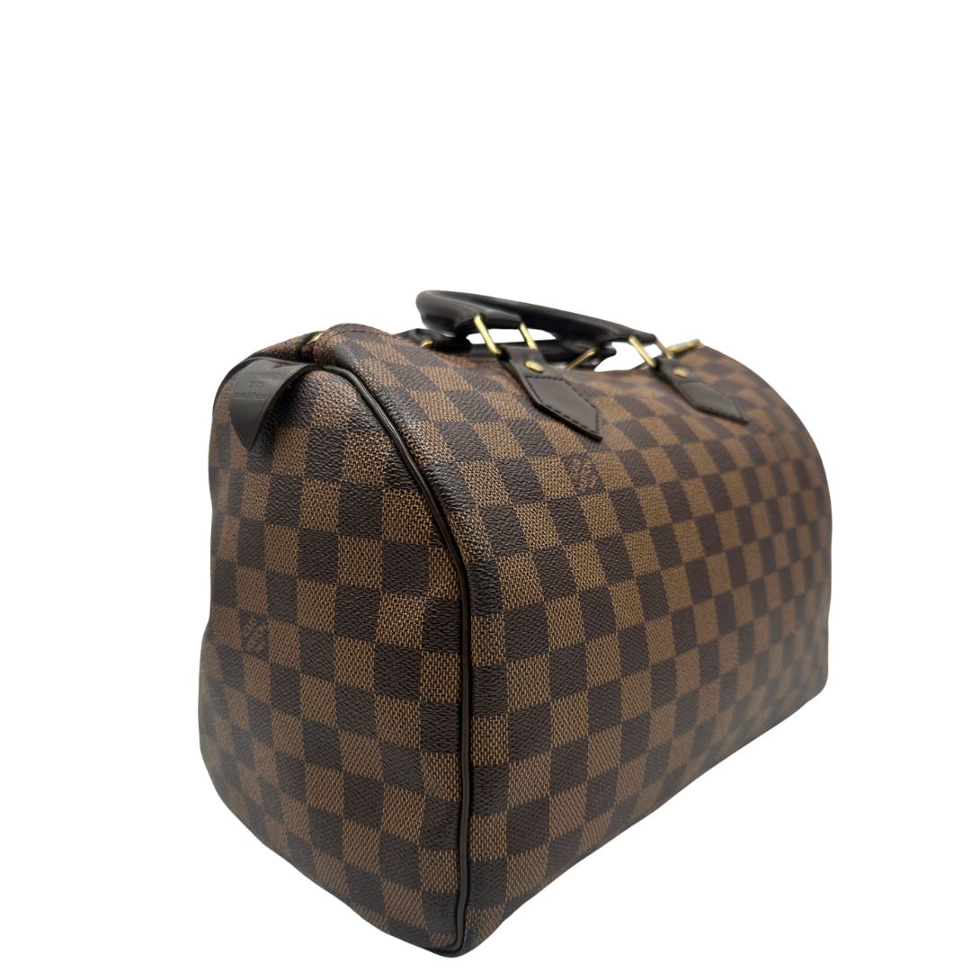 lato Speedy LV in canvas Damier Ébène nella misura 30, di lusso, originale, ottime condizioni 