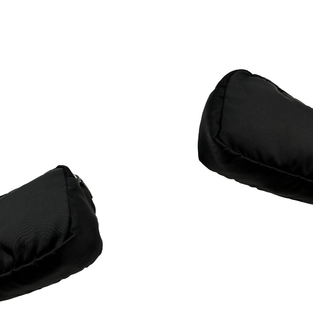 Pouch Prada nylon nera