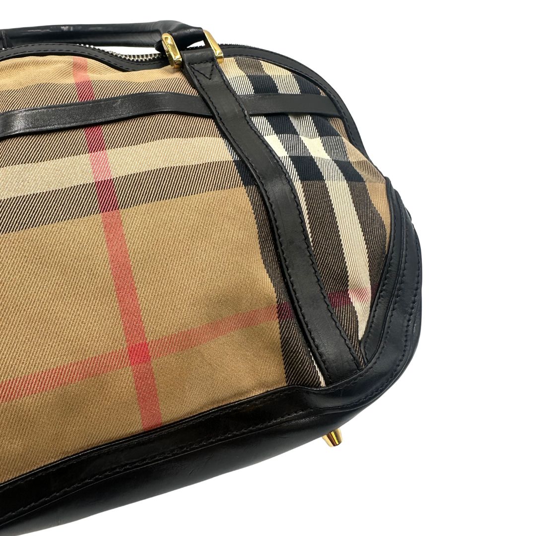 Satchel Burberry tartan