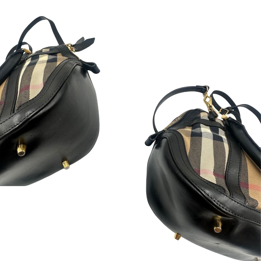 Satchel Burberry tartan