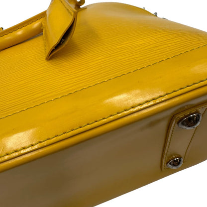 Louis Vuitton Alma in pelle epi gialla nella versione PM, di lusso, originale, ottime condizioni, usata