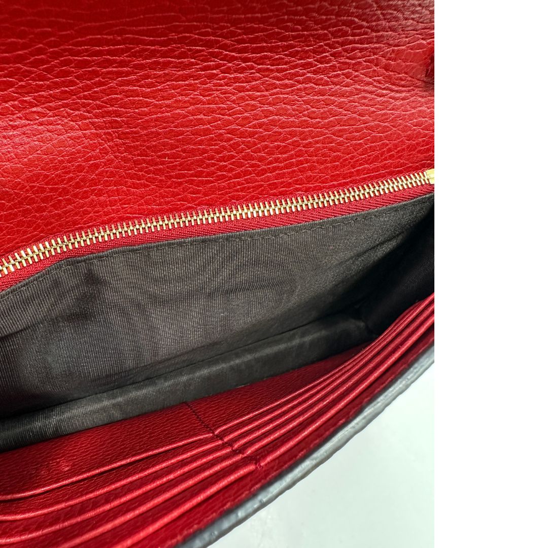 Wallet On Chain Gucci Betty rosso