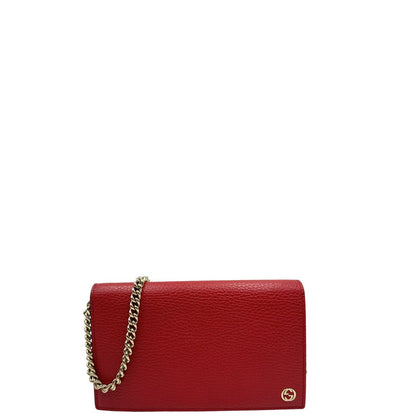 Wallet On Chain Gucci Betty rosso