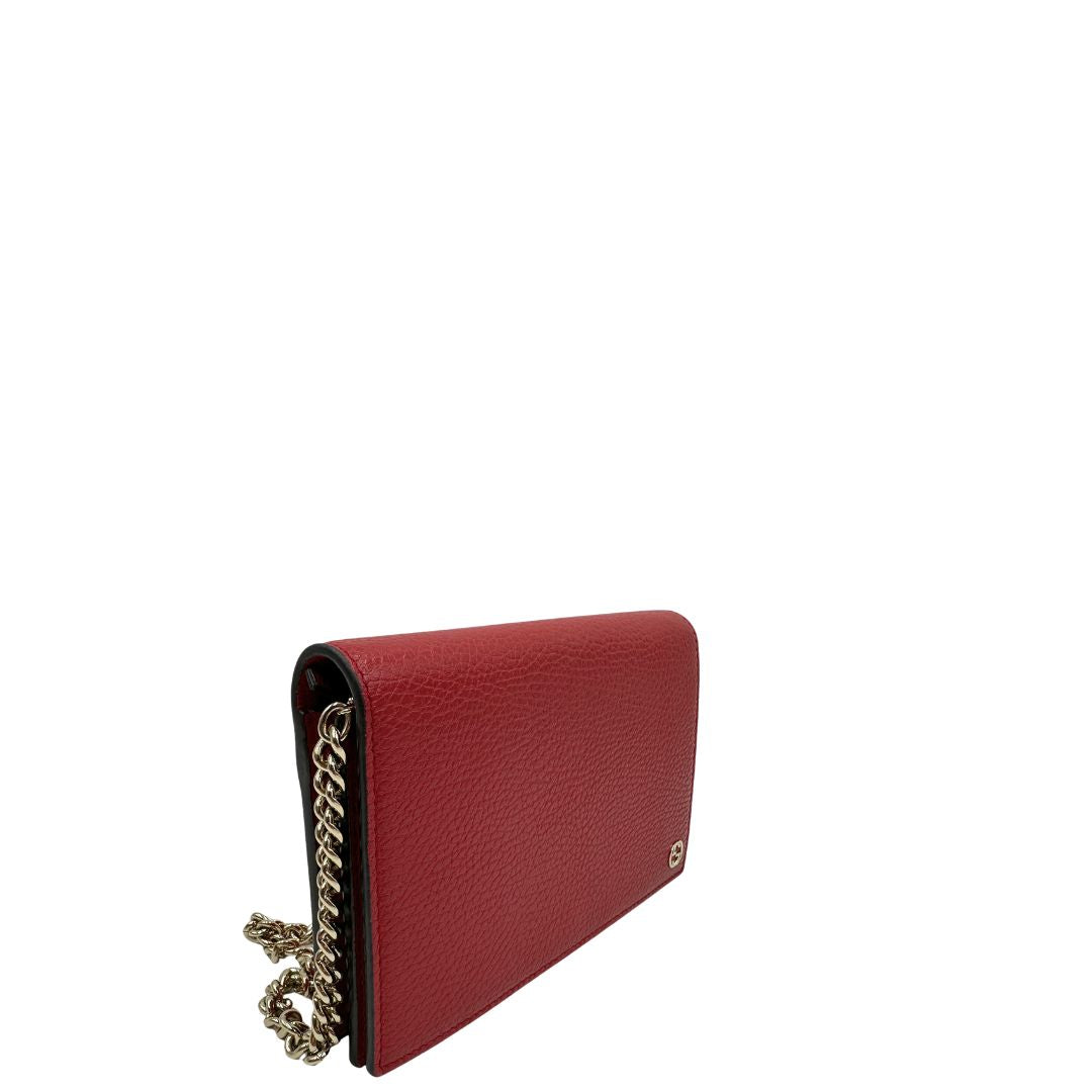 Wallet On Chain Gucci Betty rosso