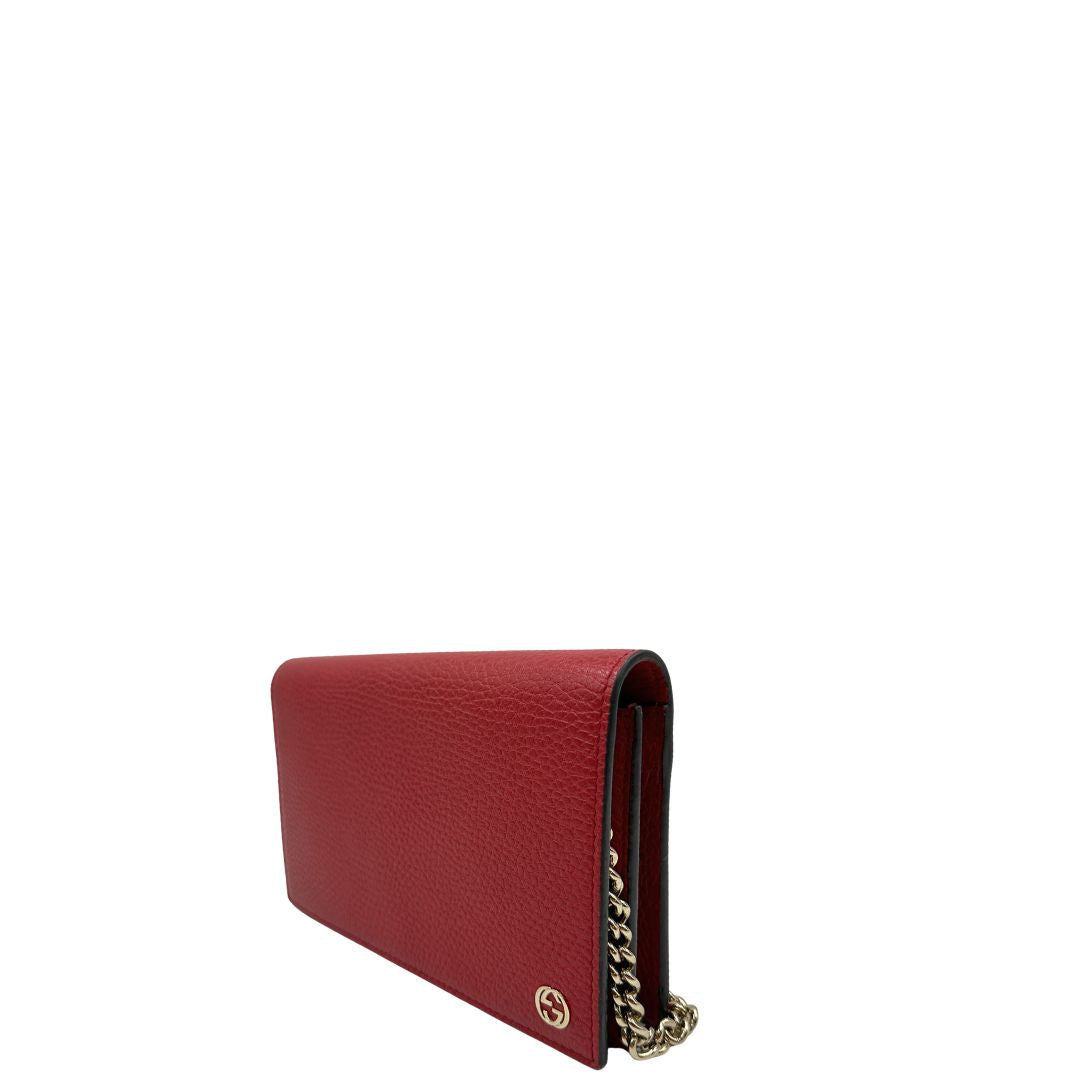 Wallet On Chain Gucci Betty rosso