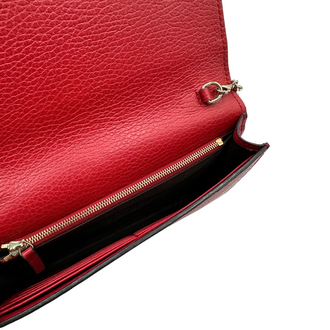 Wallet On Chain Gucci Betty rosso