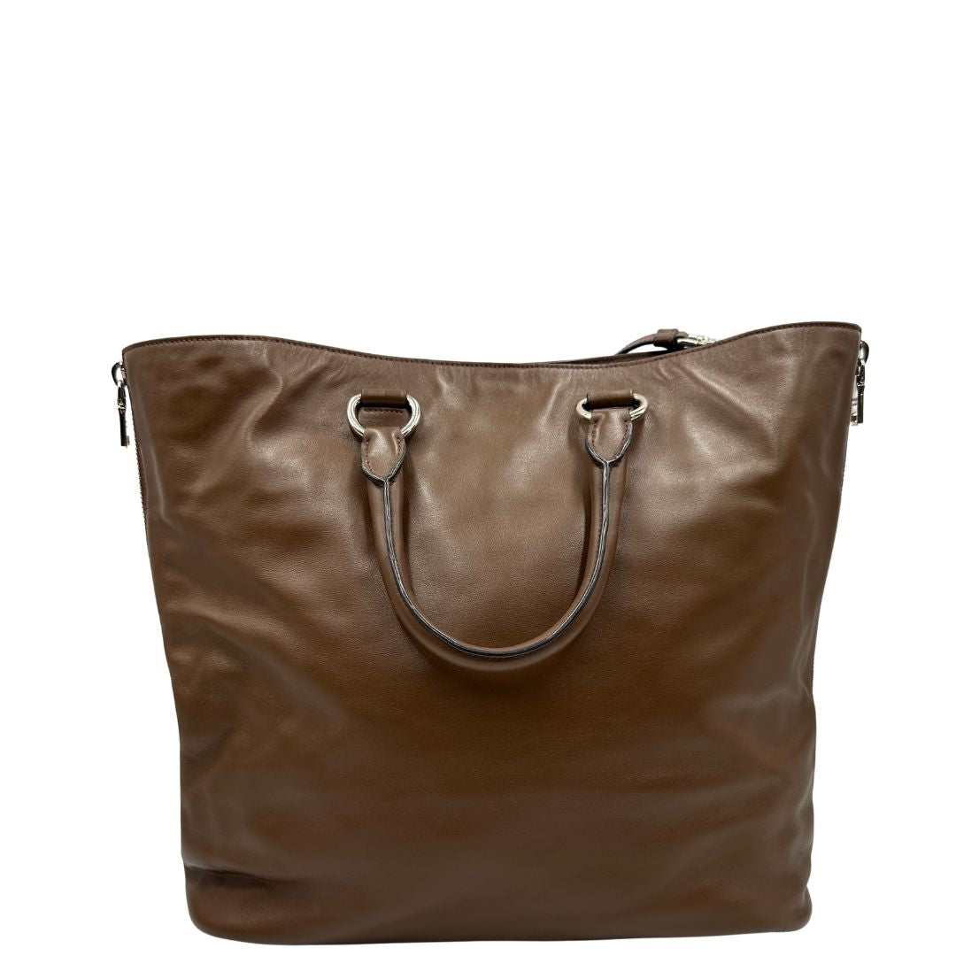 Tote Prada marrone