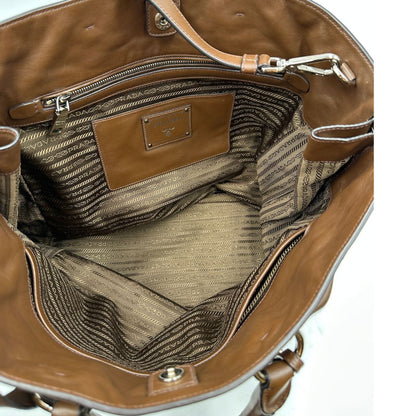 Tote Prada marrone