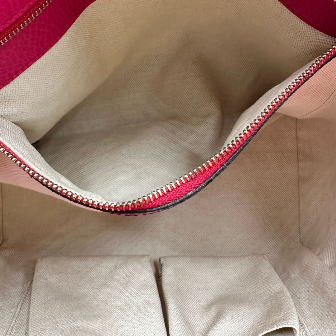 Borsa Gucci Swing fucsia