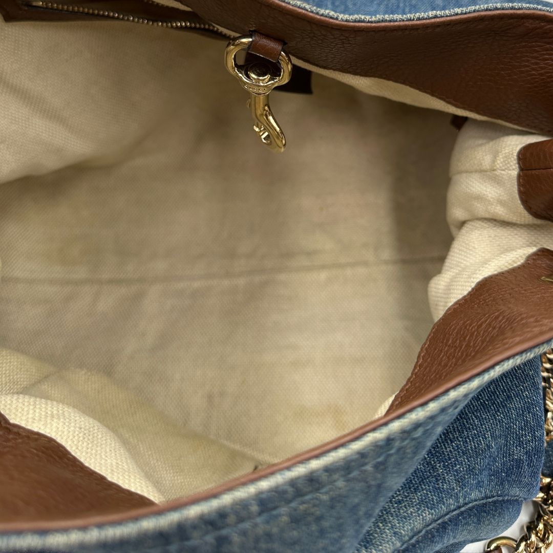 Borsa Gucci Soho denim