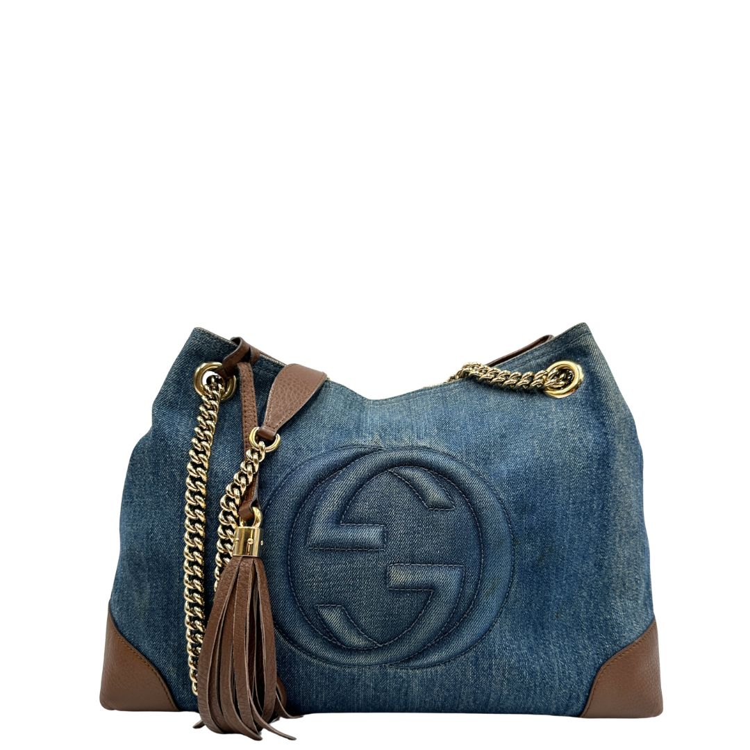 Borsa Gucci Soho denim