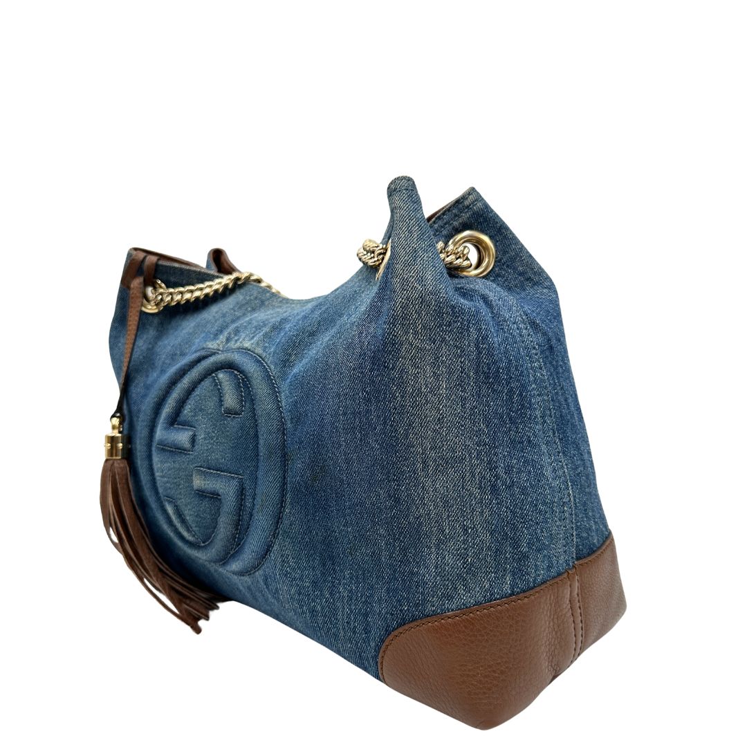 Borsa Gucci Soho denim