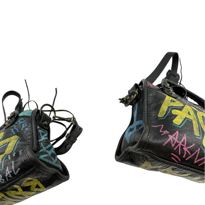 Borsa Balenciaga City Graffiti