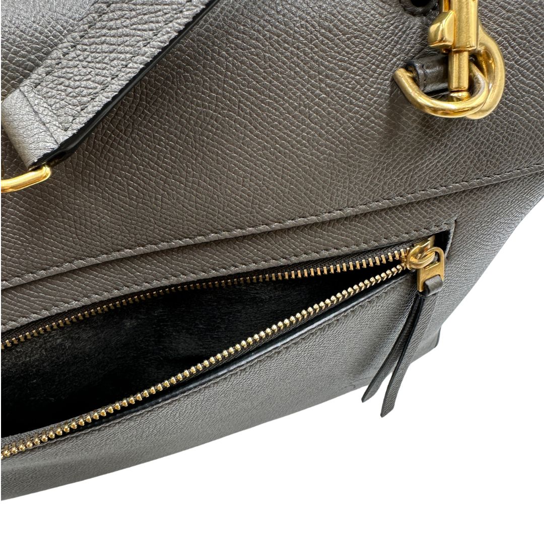 Borsa Celine Belt grigia