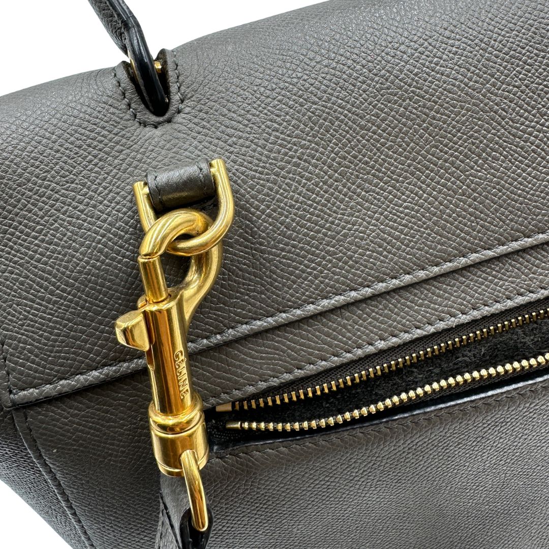 Borsa Celine Belt grigia