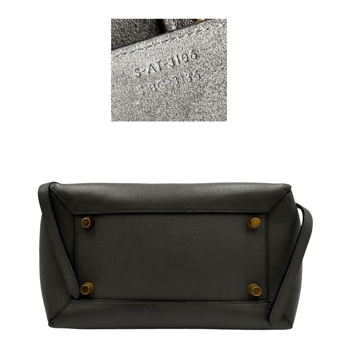 Borsa Celine Belt grigia