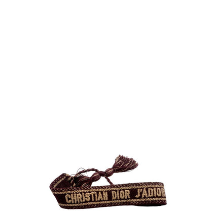 Bracciale Christian Dior bordeaux