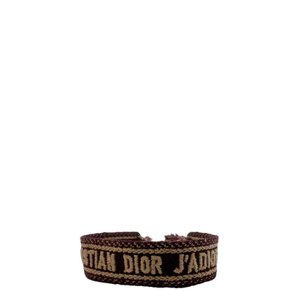 Bracciale Christian Dior bordeaux