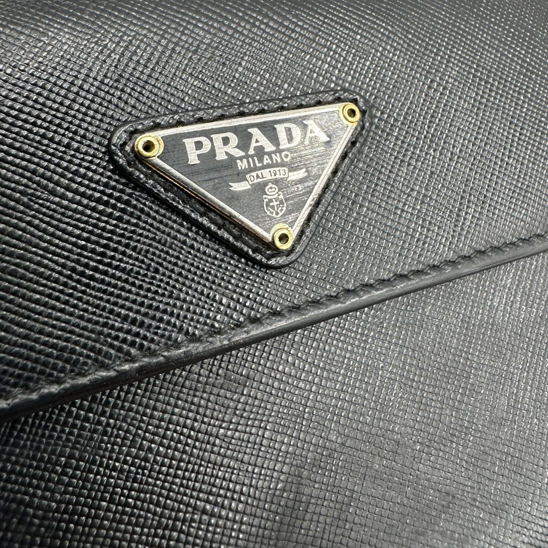 Portafoglio Prada nero