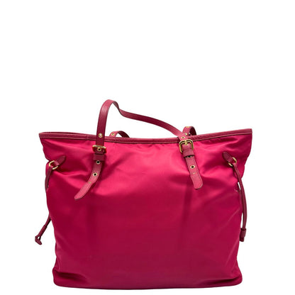Shopper Prada nylon fucsia