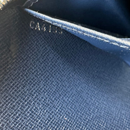 Portafoglio Louis Vuitton blu epi