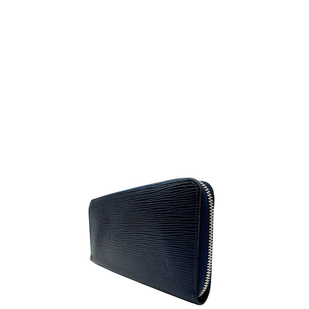 Portafoglio Louis Vuitton blu epi
