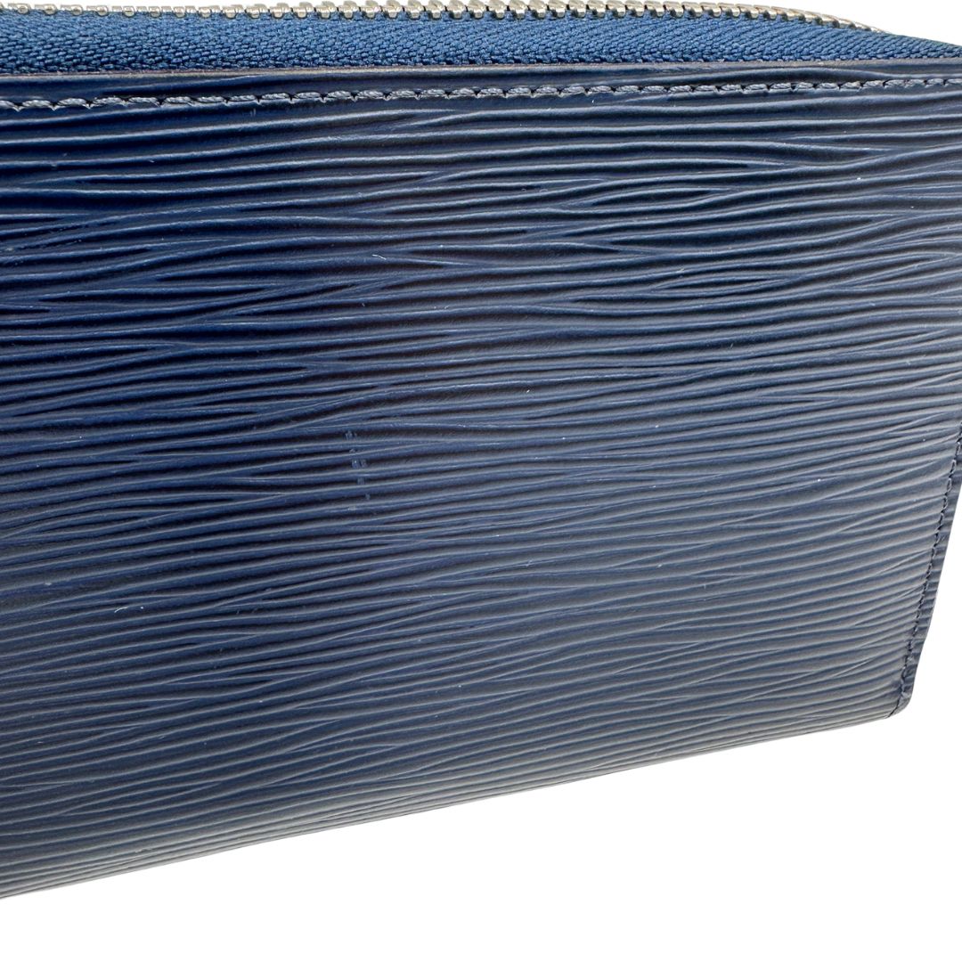 Portafoglio Louis Vuitton blu epi