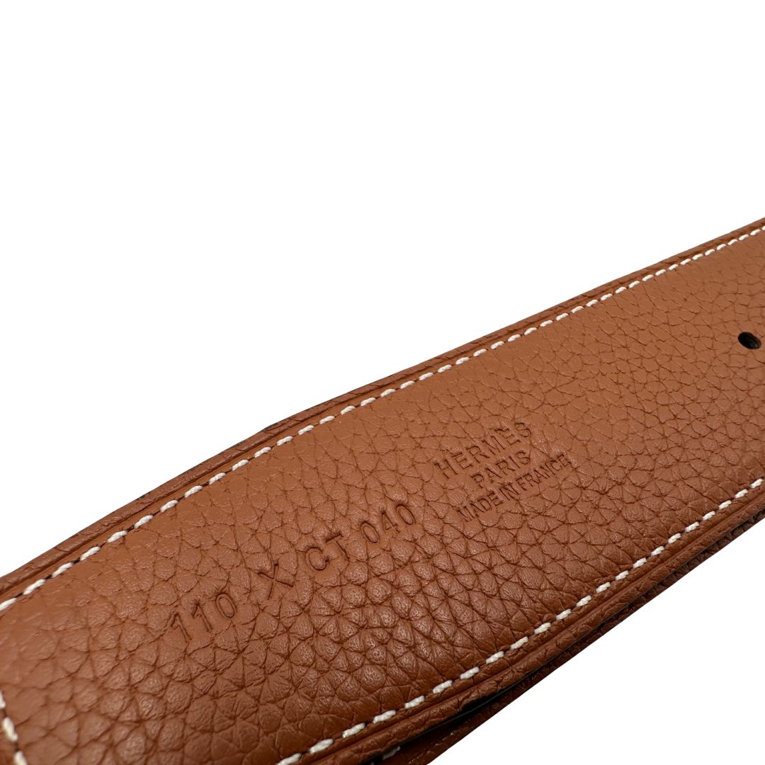 Cintura Hermès double face tg. 54