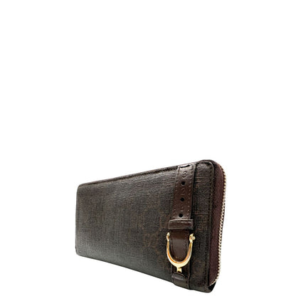 Portafoglio Gucci GG marrone