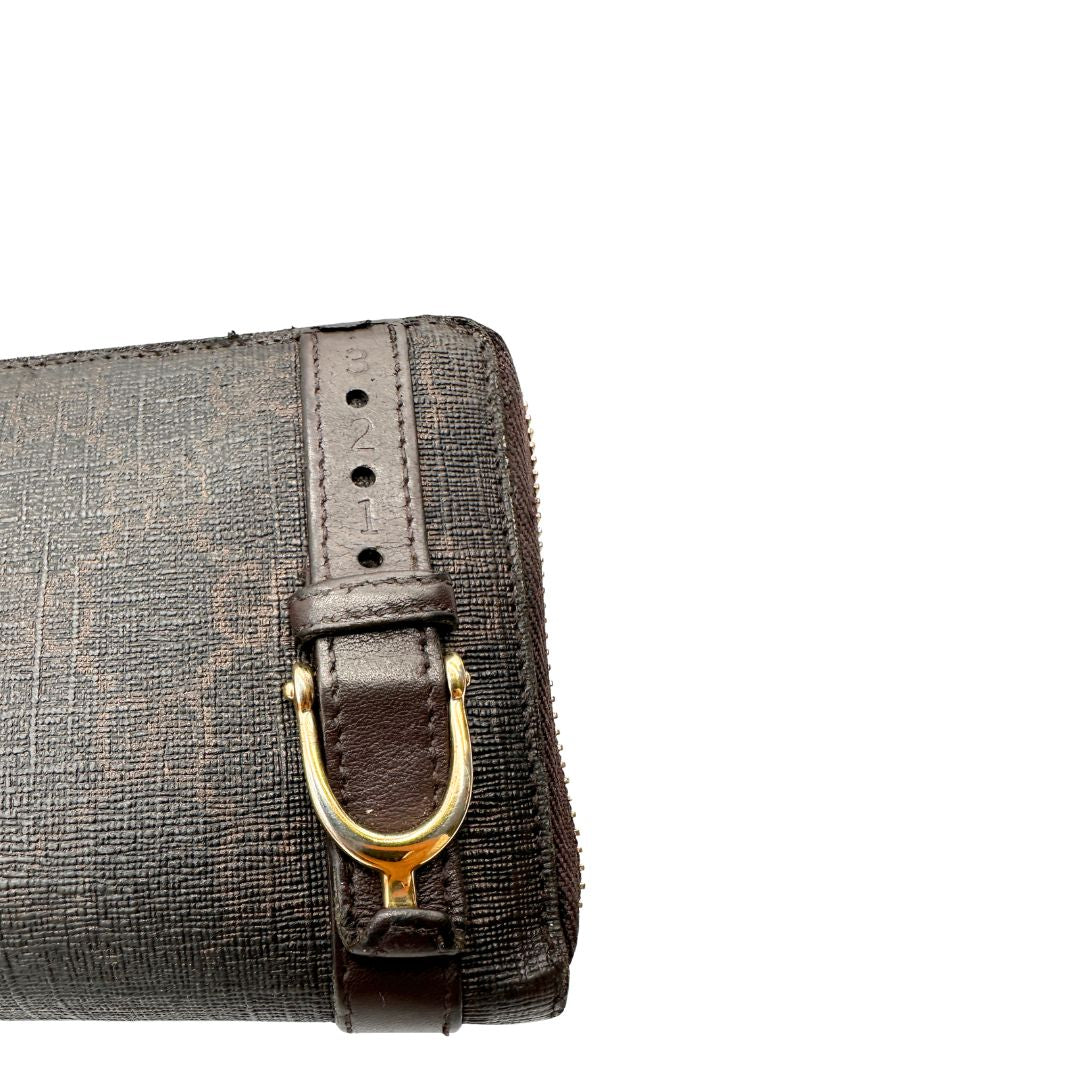 Portafoglio Gucci GG marrone