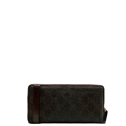 Portafoglio Gucci GG marrone