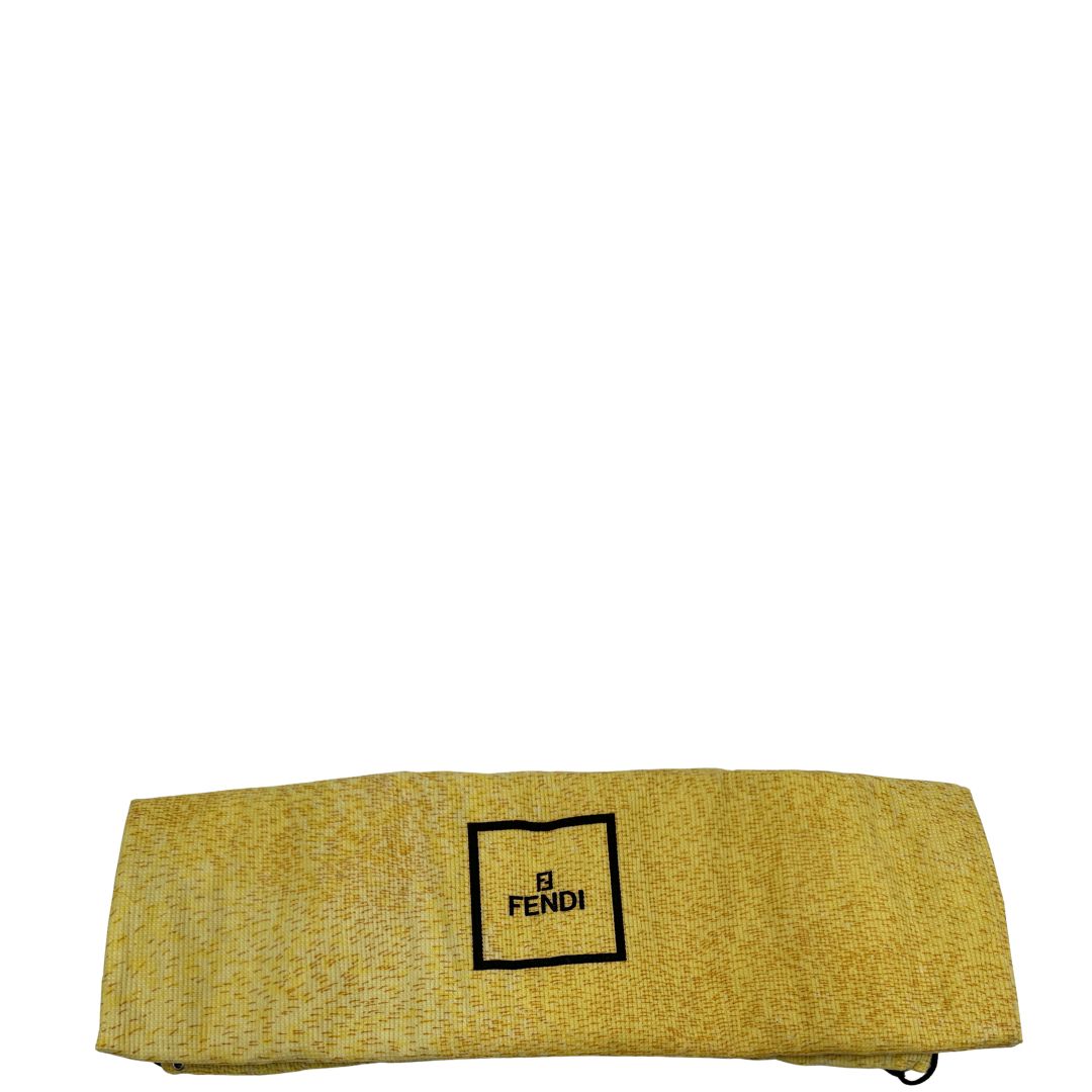 Borsa a spalla Fendi verde
