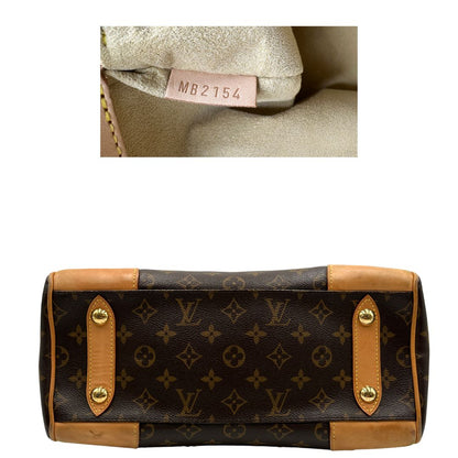 base  Borsa LV in canvas monogrammato marrone e hardware dorato, nella versione MM, di lusso, originale, ottime condizioni, usata 