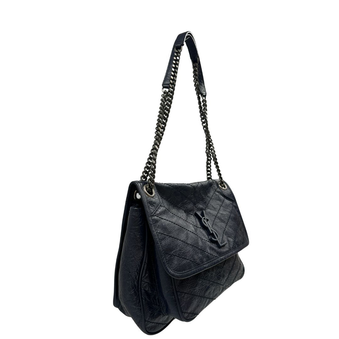 Borsa Niki Saint Laurent blu