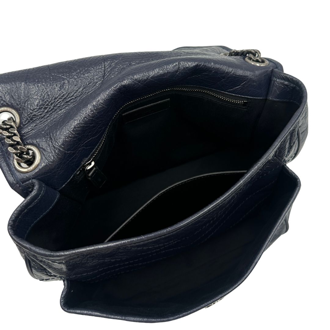 Borsa Niki Saint Laurent blu