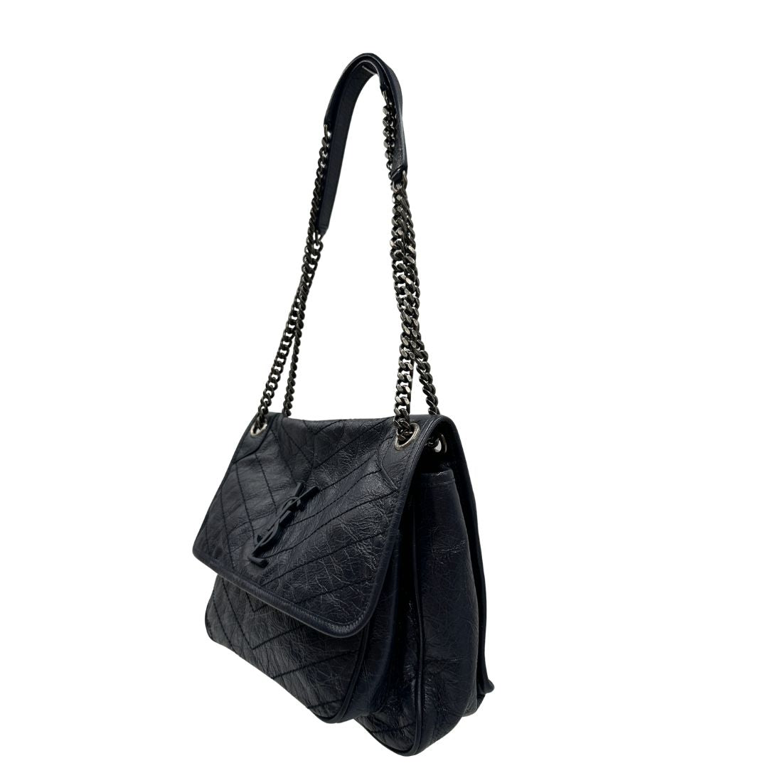 Borsa Niki Saint Laurent blu