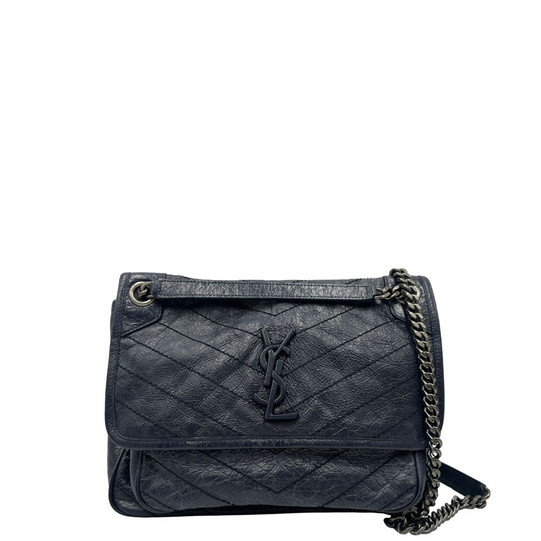 Borsa Niki Saint Laurent blu