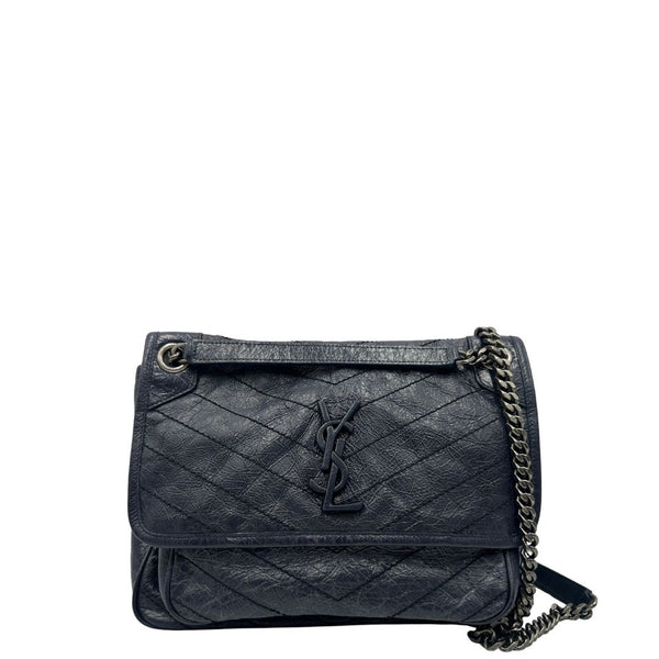 Borsa Niki Saint Laurent blu