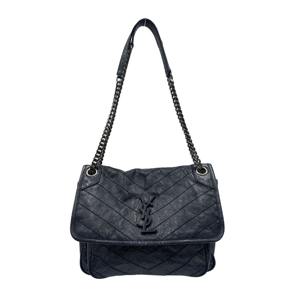 Borsa Niki Saint Laurent blu