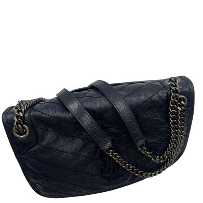 Borsa Niki Saint Laurent blu